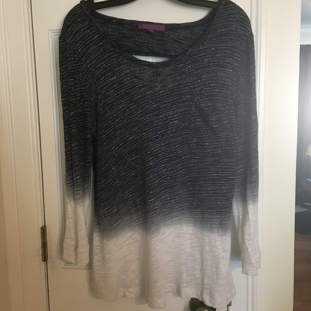 Z by Zobha Woman Three Toned Gradient Top